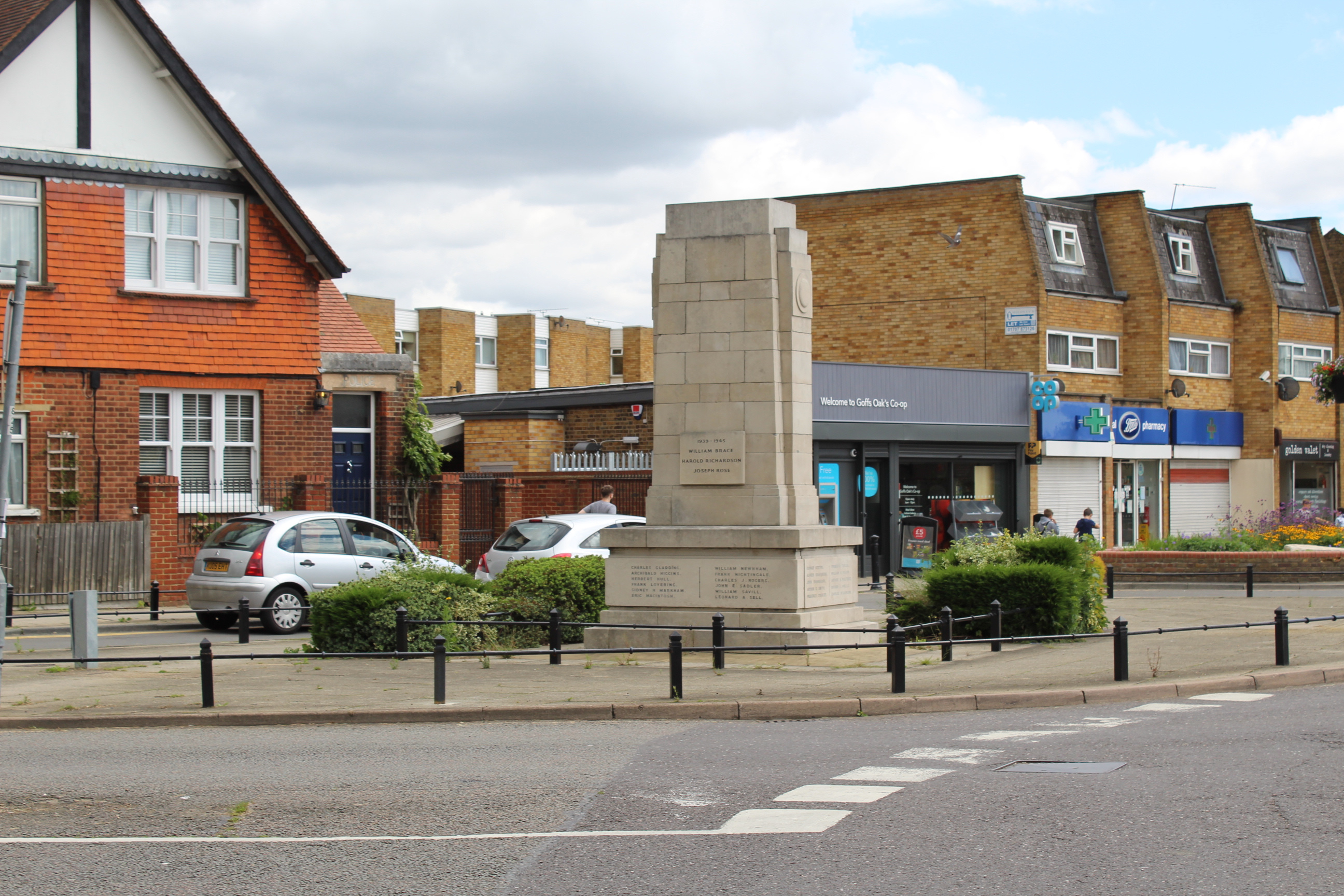Goffs Oak War Memorials Online